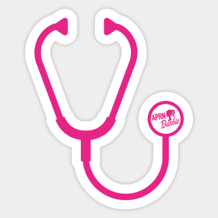 APRN Barbie Stethoscope Sticker